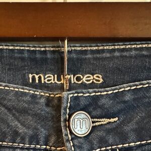 Maurices Dark Blue High Rise Jagging Jeans